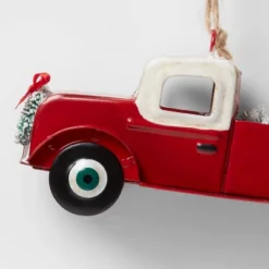 Christmas Truck Ornament Red - Wondershop™: Metal, Indoor, 2.25" Height: Metal, Indoor, 2.25" Height 5 Christmas Truck Ornament Red - Wondershop™: Metal, Indoor, 2.25" Height: Metal, Indoor, 2.25" Height -Wondershop GUEST 7f536d35 d0b6 45a8 8ce1 289392af69d4