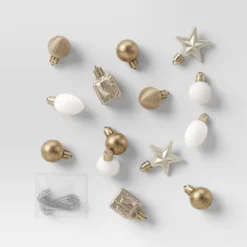 25ct Assorted Shatter-Resistant Christmas Tree Ornament Set - Wondershop™ 10 25ct Assorted Shatter-Resistant Christmas Tree Ornament Set - Wondershop™ -Wondershop GUEST 81bce2a8 e396 493f 9320 81374c0d7523