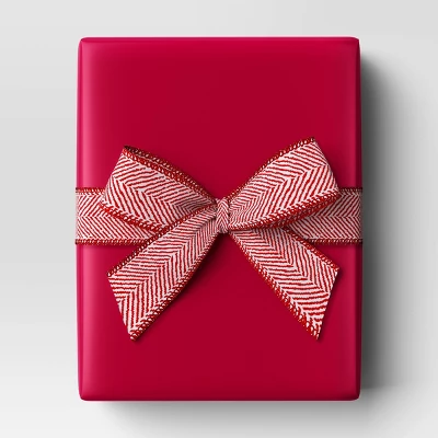 30” 25 Sq Ft Christmas Roll Wrap Solid Red - Wondershop™ 3 30” 25 Sq Ft Christmas Roll Wrap Solid Red - Wondershop™