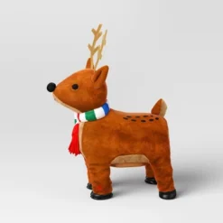 13" Battery Operated Animated Plush Dancing Reindeer Figurine - Wondershop™ Brown -Wondershop GUEST 8ae92ac2 1d22 4c07 8299 1722cafe6ca9