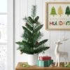 21" Christmas Tree With White Pot - Wondershop™ -Wondershop GUEST 8ce47c6f 00e4 4f0a 9626 9738df4fd005 1