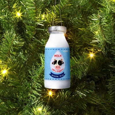 Christmas Fabric Milk Ornament - Wondershop™ 3 Christmas Fabric Milk Ornament - Wondershop™