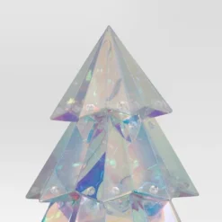 9.6" Christmas Lit Iridescent Tree Decor - Wondershop™ 7 9.6" Christmas Lit Iridescent Tree Decor - Wondershop™ -Wondershop GUEST 945a9b85 4289 4d39 9b07 fbce33307243
