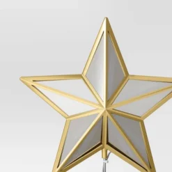12.25" Warm White Lights Faceted Star Christmas Tree Topper Gold - Wondershop™: Indoor Decor: Indoor Decor: Indoor Decor 7 12.25" Warm White Lights Faceted Star Christmas Tree Topper Gold - Wondershop™: Indoor Decor: Indoor Decor: Indoor Decor -Wondershop GUEST 9467cf07 9691 43da bfa9 38ec48851caf