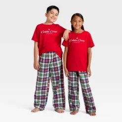 Kids' Plaid Microfleece Holiday Matching Family Pajama Pants - Wondershop™ Cream 9 Kids' Plaid Microfleece Holiday Matching Family Pajama Pants - Wondershop™ Cream -Wondershop GUEST 9c3f608d e77e 47e3 a869 54df28171cb3