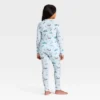 Kids' "Tis The Ski-son!" Cozy Knit Long Sleeve Shirt And Pants Holiday Matching Family Pajama Set - Wondershop™ Blue -Wondershop GUEST 9cddedb9 30a6 44b7 938d f152a94969f4