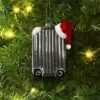 Glass Suitcase Christmas Tree Ornament Silver - Wondershop™ -Wondershop GUEST 9d658fff 2462 4025 a181 8894819dbec0