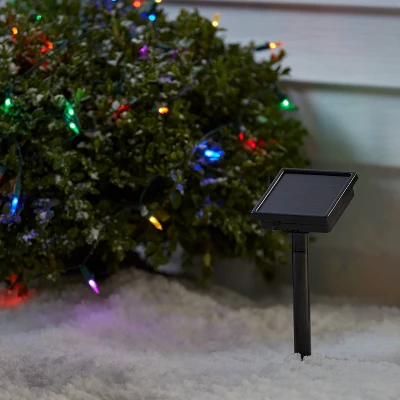 50ct Solar LED Christmas Indoor Outdoor Mini String Lights With Green Wire - Wondershop™ 3 50ct Solar LED Christmas Indoor Outdoor Mini String Lights With Green Wire - Wondershop™