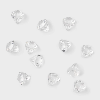 12pc Acrylic Diamond Christmas Tree Ornament Set - Wondershop™ 6 12pc Acrylic Diamond Christmas Tree Ornament Set - Wondershop™ - Image 4