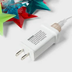 10ct LED Dewdrop Star Christmas Indoor Outdoor Novelty String Lights Multicolor With Clear Wire - Wondershop™ -Wondershop GUEST a8dac0c4 49f2 4267 8fc2 09f2a665f725