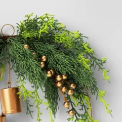 Christmas Hoop Wreath With Gold Bells - Wondershop™ 5 Christmas Hoop Wreath With Gold Bells - Wondershop™ -Wondershop GUEST ac71dd99 0d4c 40b8 9a1d e8e0bd0a7189