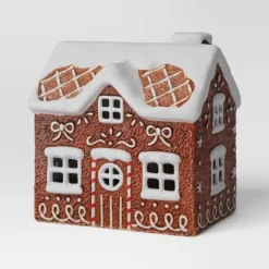 Christmas Ceramic Gingerbread House Decor - Wondershop™ -Wondershop GUEST ad0a2f76 ba63 48fb 82d4 4952f246a3e9