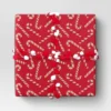 30” 20 Sq Ft Christmas Roll Wrap Scattered Candy Canes - Wondershop™
