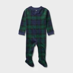 Baby Plaid Ribbed Holiday Matching Family Footed Pajamas - Wondershop™ Green 7 Baby Plaid Ribbed Holiday Matching Family Footed Pajamas - Wondershop™ Green -Wondershop GUEST b34e8df0 6764 4209 8291 6da8df0d0a81