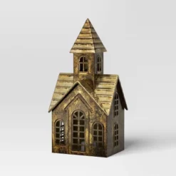 Christmas Lit Metal Church Decor Champagne Gold - Wondershop™ 5 Christmas Lit Metal Church Decor Champagne Gold - Wondershop™ -Wondershop GUEST b7084381 8a9b 4929 bf7d 0e8806b14b2e