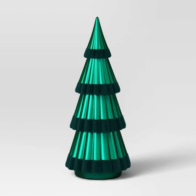 12" Christmas Tree Electroplating And Flocked Finish - Wondershop™ 6 12" Christmas Tree Electroplating And Flocked Finish - Wondershop™ - Image 4