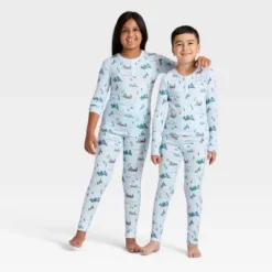 Kids' "Tis The Ski-son!" Cozy Knit Long Sleeve Shirt And Pants Holiday Matching Family Pajama Set - Wondershop™ Blue 11 Kids' "Tis The Ski-son!" Cozy Knit Long Sleeve Shirt And Pants Holiday Matching Family Pajama Set - Wondershop™ Blue -Wondershop GUEST bac4f86a c123 4a1e 9b07 ac31402aa9d9
