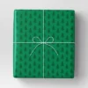 40" 220 Sq Ft Christmas Roll Wrap Green Trees On Green - Wondershop™ -Wondershop GUEST bd453b35 150c 44d1 92dc f69207e83936