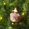 Christmas Featherly Friends Ornament White Hat - Wondershop™