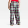 Women's Plaid Microfleece Holiday Matching Family Pajama Pants - Wondershop™ Cream -Wondershop GUEST c542aecc 28f4 441a a675 65430cd9dff1