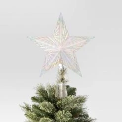 Christmas Lit 5 Point Star Tree Topper Multicolor - Wondershop™ -Wondershop GUEST c63c6c04 2585 41d9 8bd8 bddf0d387966