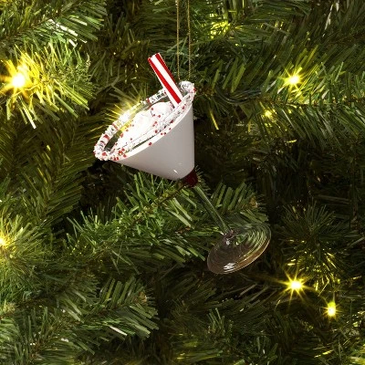 Christmas Peppermint Martini Ornament - Wondershop™ 3 Christmas Peppermint Martini Ornament - Wondershop™