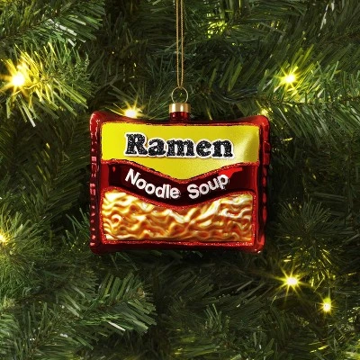 Christmas Glass Ramen Christmas Tree Ornament - Wondershop™ 3 Christmas Glass Ramen Christmas Tree Ornament - Wondershop™