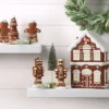 Christmas Ceramic Gingerbread House Decor Tall House - Wondershop™ -Wondershop GUEST cb83bbd0 b9c3 491a ae03 0cc9a5ee0a40