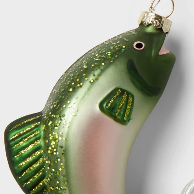 Glass Fishing Christmas Tree Ornament - Wondershop™ 4 Glass Fishing Christmas Tree Ornament - Wondershop™ - Image 2