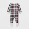 Baby Plaid Ribbed Holiday Matching Family Footed Pajamas - Wondershop™ Cream 1 Baby Plaid Ribbed Holiday Matching Family Footed Pajamas - Wondershop™ Cream -Wondershop GUEST cd4afea1 e096 4b99 8cbf a6a40b7f05cf