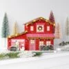 Christmas Glitter House Red - Wondershop™