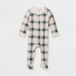 Baby Plaid Ribbed Holiday Matching Family Footed Pajama - Wondershop™ Cream 9 Baby Plaid Ribbed Holiday Matching Family Footed Pajama - Wondershop™ Cream -Wondershop GUEST d24c44bb fb45 4efe b7d0 d814bd072655