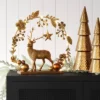 15" Battery Operated Lit Deer And Foliage Christmas Decorative Sculpture - Wondershop™ Gold 2 15" Battery Operated Lit Deer And Foliage Christmas Decorative Sculpture - Wondershop™ Gold -Wondershop GUEST d402d719 59a2 4764 b1e3 fcc9e1ed07cd