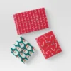 30" 3pk 180 Sq Ft Christmas Wrap Pack Candy Canes/Santa/Ho Ho Ho - Wondershop™ -Wondershop GUEST d41299c8 431c 4a70 a02f f6addde300fa