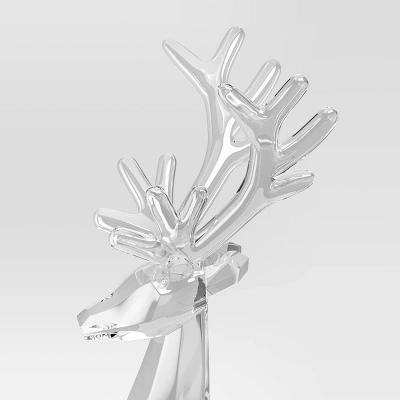 Acrylic Deer Christmas Animal Figurine - Wondershop™ 4 Acrylic Deer Christmas Animal Figurine - Wondershop™ - Image 2