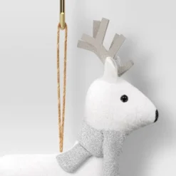 Christmas Fabric Deer Ornament White - Wondershop™ 5 Christmas Fabric Deer Ornament White - Wondershop™ -Wondershop GUEST d83a4aa9 d776 485b 8152 e4a4a126be58