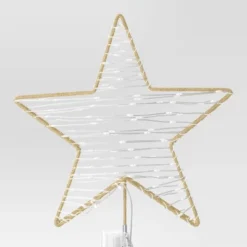 12.25" Lit-Led Champagne Star Twinkle Warm White Dewdrops Christmas Tree Topper - Wondershop™ 7 12.25" Lit-Led Champagne Star Twinkle Warm White Dewdrops Christmas Tree Topper - Wondershop™ -Wondershop GUEST dbe4e4d2 536e 40ff 96f8 e6a56bf0c763