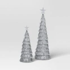 2pk Christmas 18" And 12" Tinsel Trees - Wondershop™ 9 2pk Christmas 18" And 12" Tinsel Trees - Wondershop™ -Wondershop GUEST dbfd5e77 23ae 4173 96dd 8cba05960e13