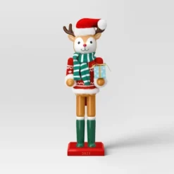 Winter Deer Nutcracker Figure - Wondershop™ -Wondershop GUEST dcbe1150 f7f7 4519 8c68 5af438048551