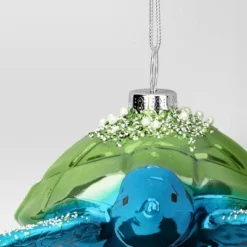 Christmas Glass Sea Turtle Ornament - Wondershop™ 5 Christmas Glass Sea Turtle Ornament - Wondershop™ -Wondershop GUEST dd396fc0 33a7 4bfe 85b4 1c0b116bbeb8