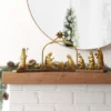 3pc Metal Christmas Nativity Scene Figurine Set - Wondershop™ Gold -Wondershop GUEST df7e2651 e984 4530 abd7 1ae0350923e3