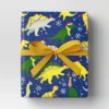 30” 125 Sq Ft Christmas Roll Wrap Dinosaurs On Blue - Wondershop™ 1 30” 125 Sq Ft Christmas Roll Wrap Dinosaurs On Blue - Wondershop™ -Wondershop GUEST dfac0f40 ad98 49fc a4c6 d22206c192ff