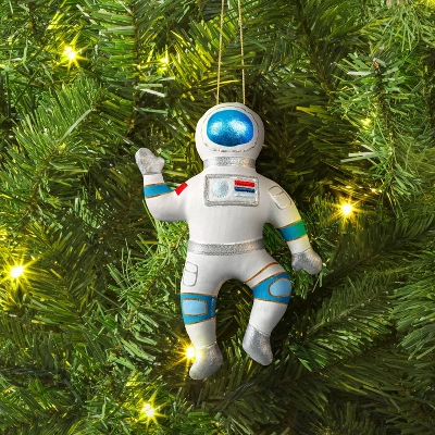 Christmas Fabric Astronaut Ornament - Wondershop™ 3 Christmas Fabric Astronaut Ornament - Wondershop™