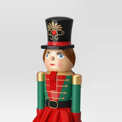 Female Soldier Nutcracker Figure - Wondershop™ 4 Female Soldier Nutcracker Figure - Wondershop™ - Image 2