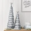 2pk Christmas 18" And 12" Tinsel Trees - Wondershop™