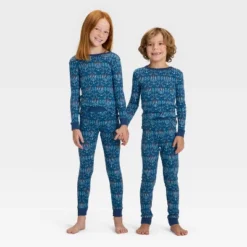 Kids' Hanukkah Ribbed Long Sleeve Shirt And Pants Holiday Matching Family Pajama Set - Wondershop™ Blue 11 Kids' Hanukkah Ribbed Long Sleeve Shirt And Pants Holiday Matching Family Pajama Set - Wondershop™ Blue -Wondershop GUEST eae40943 7436 413d bf46 78dcdeb76019