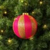 3.5" Christmas Hot Pink Thread Wrapping Ornament - Wondershop™ -Wondershop GUEST fa9b0538 1036 4bb7 b9d4 fd887a6ecf51